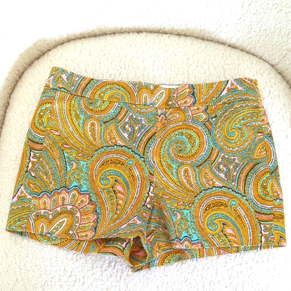 J. Crew Pants - J Crew Paisley Patterned Women's Shorts
